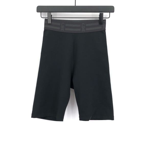 GOOD AMERICAN Icon Biker Short Black 2 - Picture 1 of 6